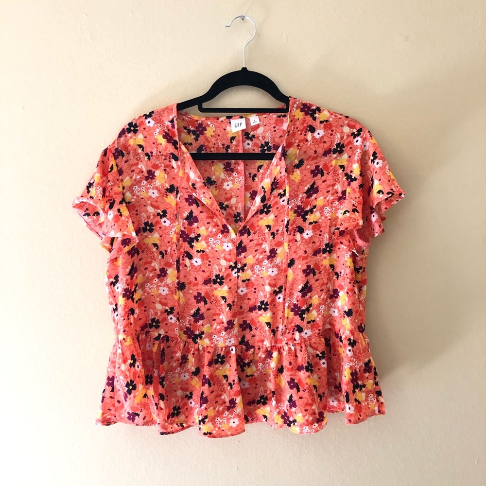 Floral print top from GAP
